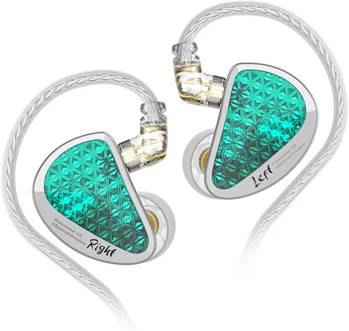 Miniatura 10 de CCA KZ AS16 PRO - Auriculares con monitor de oído, 16BA, controladores de armadura equilibrada, HiFi IEM, auriculares de alta claridad