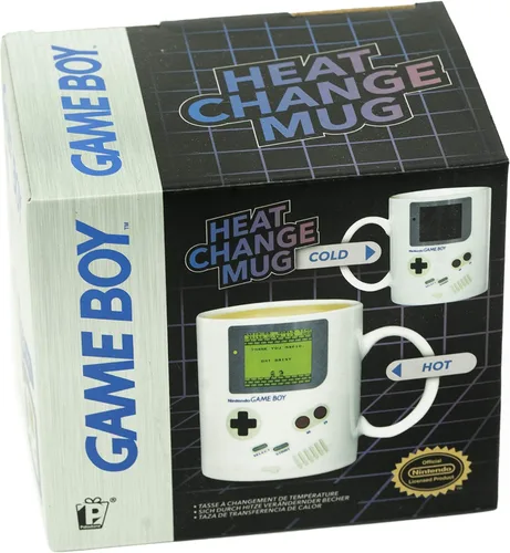 Miniatura 6 de Paladone Gameboy Taza de Café que Cambia de Color con el Calor - Regalo para Jugadores, Nerds, Fanáticos de Nintendo Mario, Hombres y Entusiastas