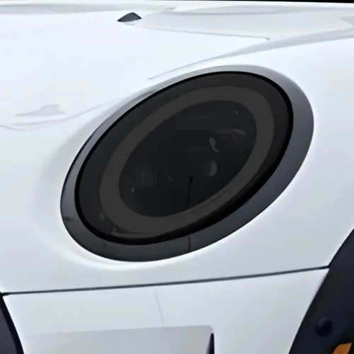 Miniatura 5 de BOGAR TECH DESIGNS Kit completo de tinte de luz para faros delanteros compatible con Mini Cooper Convertible 2019-2024, brasier transparente