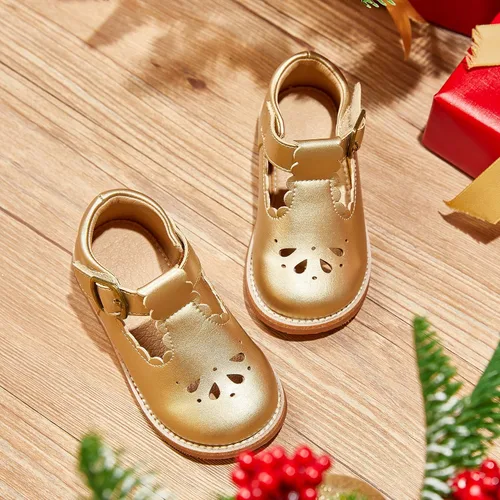 Miniatura 3 de Felix & Flora - Zapatos planos de vestir estilo Mary Jane para niña pequeña, zapatillas de ballet para niña, zapatos para fiestas y escuela
