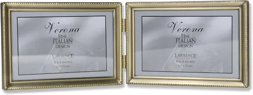 Miniatura 47 de Lawrence Frames - 11723 Marco de fotos clásico con cuentas, 2.5 x 3.5, dorado