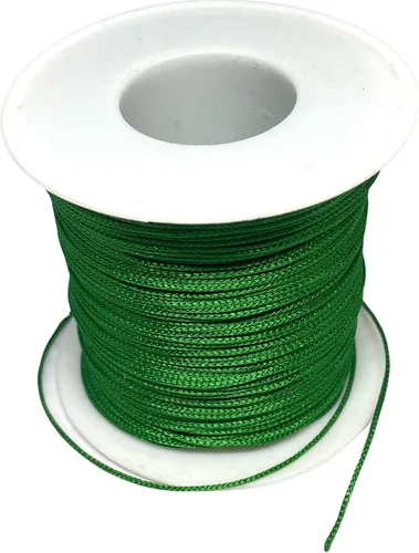 Miniatura 2 de Hilo de cuentas de poliéster de 0.039 pulgadas para bricolaje, opciones de varios colores, collar de amistad de macramé, cuerda para hacer pulseras