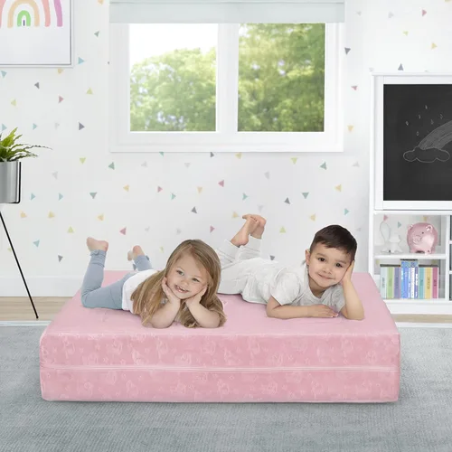 Miniatura 14 de Delta Children Serta Perfect Sleeper - Juego de sofá convertible y juego para niños y niños pequeños, sofá modular de espuma y tumbona abatible