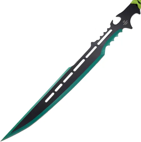Miniatura 3 de Snake Eye Tactical - Espada de fantasía con funda de nailón, machete para exteriores y camping Rojo