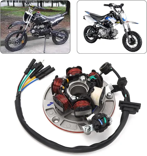 Miniatura 3 de Magneto - Placa de estator para motor YX Kick Start, pieza de repuesto del sistema de encendido, compatible con Pit Pro Trail Dirt Bike