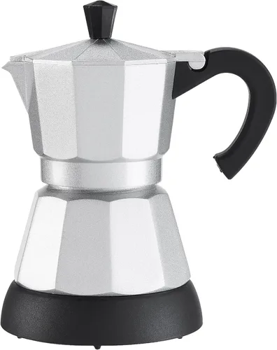 Miniatura 2 de UNIWARE Cafetera eléctrica profesional de café expreso/moka de 3 tazas