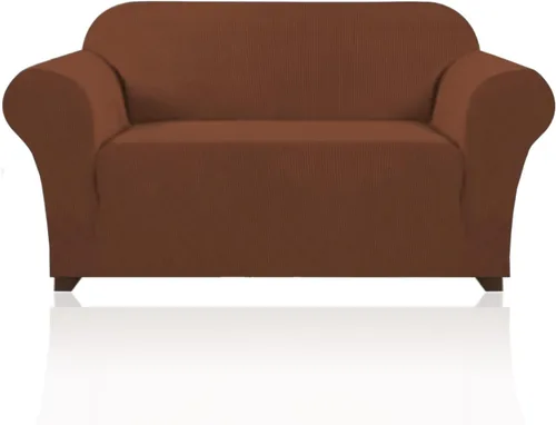 Miniatura 29 de PrinceDeco Funda elástica para sofá de 3 cojines, protector de muebles con parte inferior elástica antideslizante, apta para perros