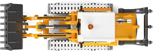 Miniatura 2 de KidsFaves Pro-Grade - Bulldozer de control remoto de grado profesional para adultos, modelo de construcción RC en microescala de metal con sistema