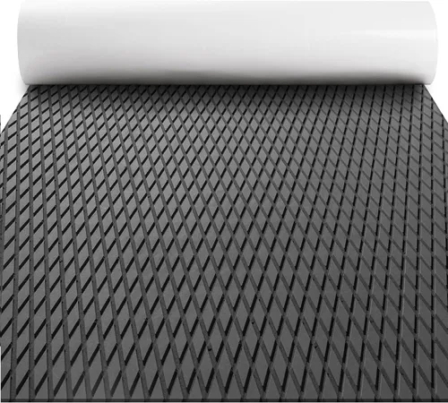 FOCEAN Boat Flooring - EVA Foam Sea Boat Decking Small Diamond Marine Deck Mats for Bass Boats Pontoon Boats Jon Boats RV Yacht Kayak Floor