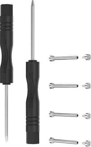 Miniatura 2 de REYDA Tornillos y destornilladores compatibles con Garmin Forerunner 935/945 Varillas de tornillo de metal, adaptadores de reloj, conectores