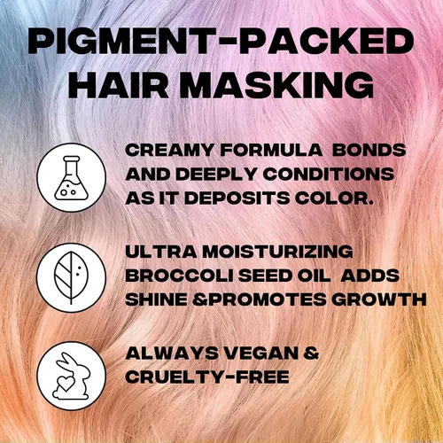 Miniatura 5 de Good Dye Young Color Depositing Mask, DYEposit Color Depositing Conditioner, Tratamiento Tonificante, Tonifica y Mejora el Cabello Tratado