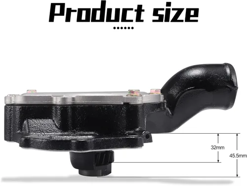 Miniatura 3 de AULINK Bomba de agua U5MW0206 6924950 6912024 7012333 para Perkins 1104D-44TA 1104C-44 1104C-E44, Massey Ferguson 275 451, Bobcat T2556 T2566 T3577
