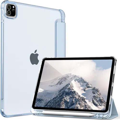 Miniatura 12 de Kenke - Funda para iPad Pro de 11 pulgadas 4ª/3ª/2ª/1ª generación 2022/2021/2020/2018 con soporte para carga de segundo lápiz con soporte