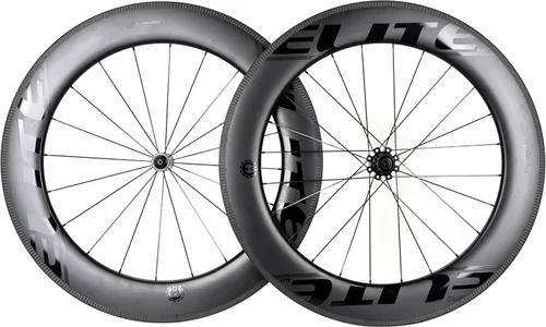 Miniatura 9 de ELITEWHEELS Ruedas de Bicicleta de Carretera de Carbono 700c Clincher 30/38/50/55/60/82mm Juego de Ruedas de Carbono Tubeless Ready Rueda