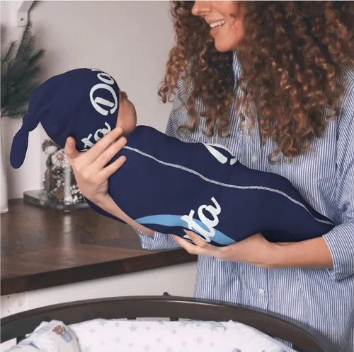 Miniatura 7 de Juego de canastilla de bebé personalizada para niños y niñas, suave y personalizada, para recién nacido de 0 a 3 meses Color-05