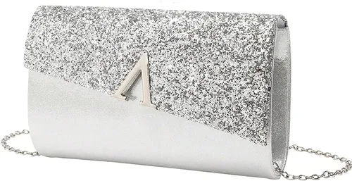 Miniatura 28 de LETODE Bolsos de mano para mujer, bolsos de noche y embragues para mujer, bolsos de sobre, bolsos de fiesta, baile de graduación, bolso de boda