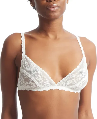 hanky panky Bridal I DO Shimmer Lace Triangle Bralette (157491)