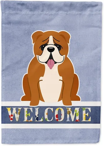 Miniatura 272 de Caroline's Treasures BB5622GF Airedale - Bandera de bienvenida para jardín, bandera decorativa para patio, exteriores, patio, parterres