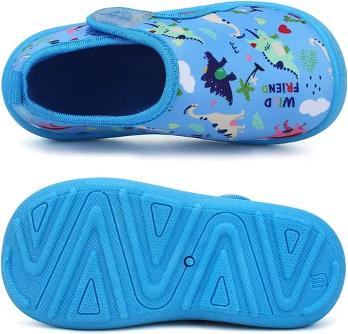 Miniatura 3 de FANTURE Zapatos de agua para niños y niñas, lindas sandalias acuáticas, playa, piscina, parque acuático, tenis acuáticos, para niños pequeños
