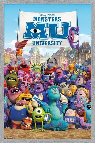 Miniatura 8 de Trends International Disney Pixar Monsters University - One Sheet Wall Poster, 14.725" x 22.375", Barnwood Framed Version