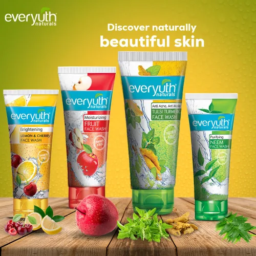 Miniatura 4 de Everyuth Naturals Tulsi - Jabón facial de cúrcuma, 5.1 fl oz