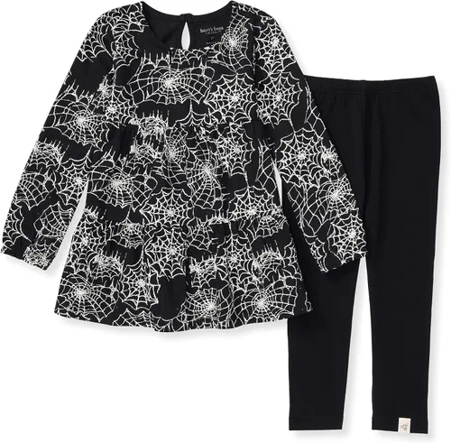 Miniatura 44 de Burt's Bees Baby Conjunto de camiseta y pantalón para bebé, túnica y leggings, 100% algodón orgánico