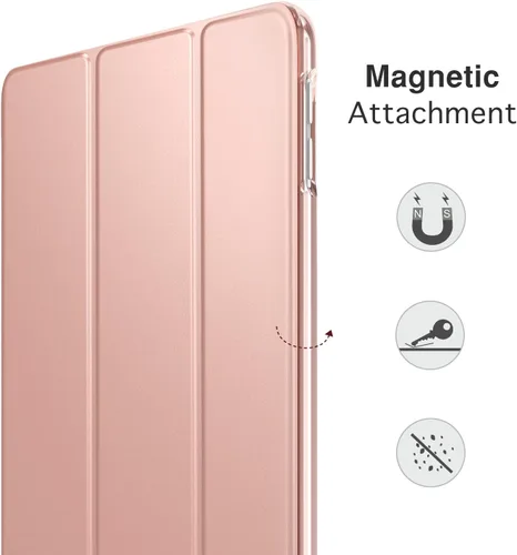 Miniatura 9 de Funda MoKo ultra fina con soporte inteligente para iPad Pro 10.5 2017 - Tablet matriz, 1-Oro Rosa