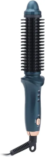 Miniatura 6 de Rizador termostático para rizar el cabello 2 en 1, cepillo eléctrico portátil para rizar el cabello, kit de alisador de doble propósito, calentador