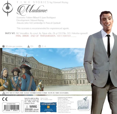 Miniatura 2 de Time Stories Madame EXPANSION - Sumérgete en Versalles del siglo XVII, juego de aventura, juego de estrategia cooperativa para niños y adultos, a