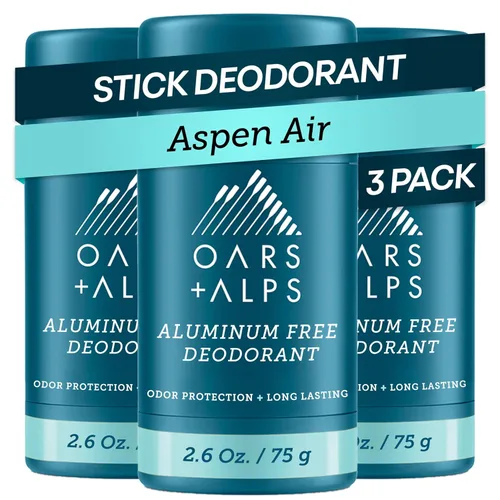 Miniatura 16 de Oars + Alps Desodorante sin aluminio para hombres y mujeres, dermatológicamente probado y fabricado con ingredientes limpios, tamaño de viaje, Costa