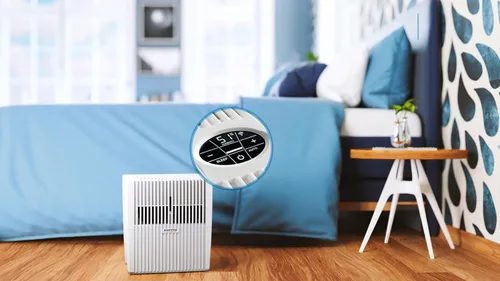 Miniatura 7 de AH530 Original Connect Humidificador evaporativo sin filtro - Espacios de hasta 485 pies cuadrados - Blanco - Compatible con WiFi
