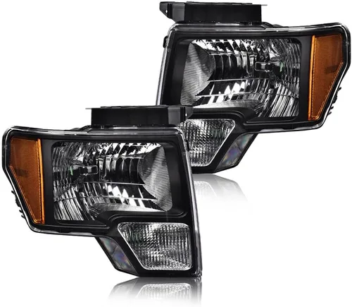 Miniatura 12 de G-PLUS Conjunto de faros, compatible con Ford F150 2009 2010 2011 2012 2013 2014 (no compatible con estilo LED, solo se ajusta sin estilo LED)