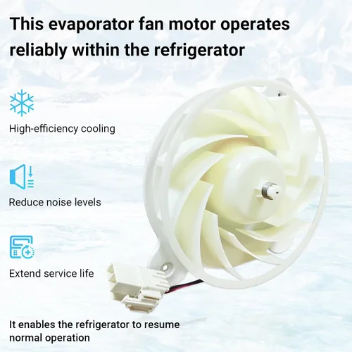 Miniatura 4 de DA31-00287B Motor del ventilador del evaporador del refrigerador apto para refrigerador Samsung DA31-00334C DA31-00334A DA96-00968A 3954921