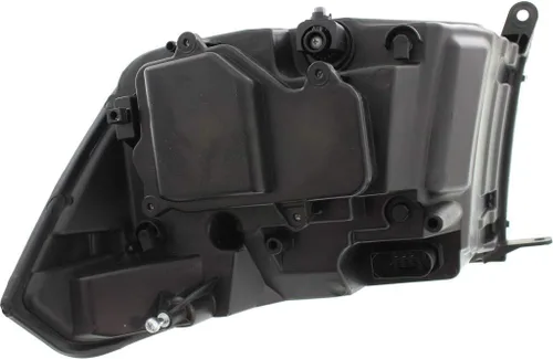 Miniatura 2 de KarParts360 Faro delantero para Dodge Ram Pickup R1500 / R2500 / R3500 2013 2014 2015 lado del conductor Bisel cromado Reemplazo para CH2502244