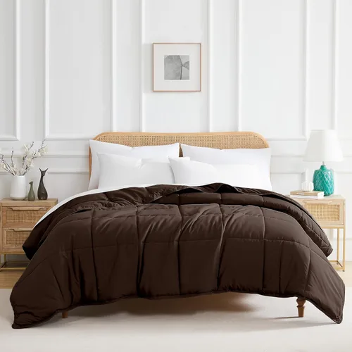 Miniatura 29 de Edredón ligero Southshore Fine Linens Vilano Springs, Microfibra, Bone, Full/ Queen Hueso