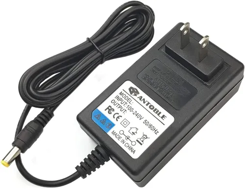 ANTOBLE Adaptador de CA de cable de 6.5 pies para cargar Casio AD-12 AD12M AD-12MLA (U) AD12M3 WK-500 WK-1250 WK-1350 WK-1600 WK-1800 WK-3200