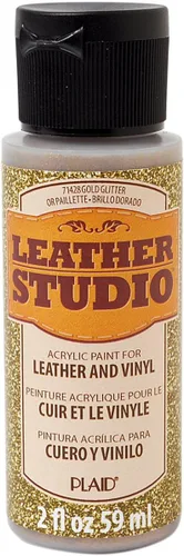 Miniatura 7 de Leather Studio 71411 pintura para piel de color blanco, 2 onzas
