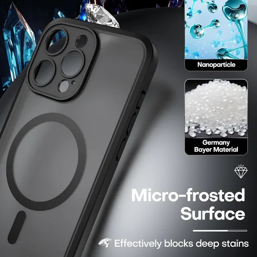 Miniatura 5 de ImpactStrong Protector Magnético Diseñado para Funda iPhone 13 [Protección de Cámara] [Probado contra Caídas de Grado Militar]