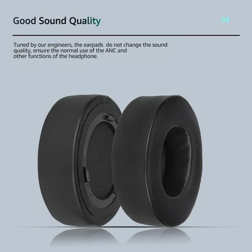 Miniatura 5 de Almohadillas de repuesto de tela para auriculares Corsair Virtuoso Gaming – Tela suave y almohadillas de espuma viscoelástica para Virtuoso RGB, XT
