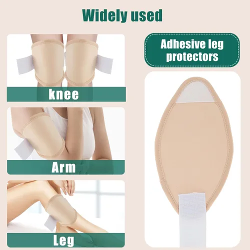 Miniatura 3 de Paquete de 2 unidades de aceite esencial para rodilla, tobillo, codos, brazos y pies, paquete de aceite de rodilla de franela de bambú reutilizable
