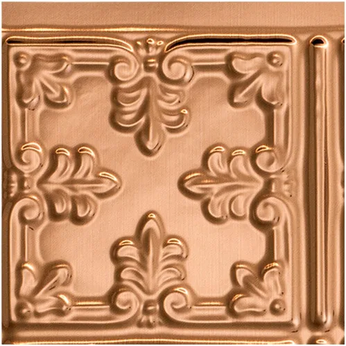 Miniatura 38 de FASÄDE Panel decorativo para salpicaduras de vinilo de estilo tradicional / patrón 10 en bronce antiguo (muestra de 6 x 6 pulgadas)