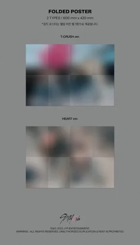 Miniatura 6 de Stray Kids 2 Gift MAXIDENT Random ver. Pre-Order Benefit+KPOP Idol Mask+Extra Photocard
