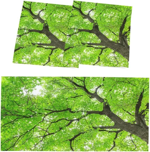 Miniatura 7 de Sunnyhut 2 cubiertas de luz fluorescente para luces de techo, cubierta magnética de árboles verdes para lámparas fluorescentes o LED