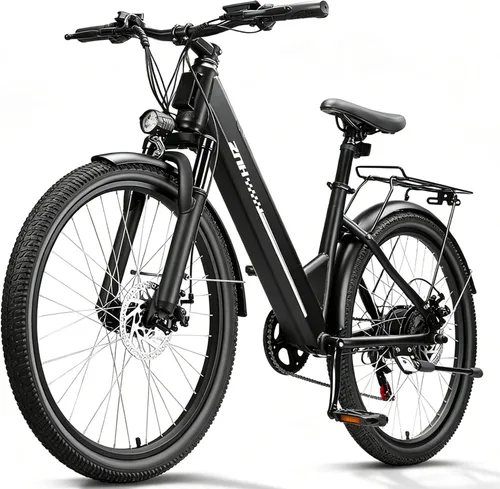 Miniatura 8 de ZNH Bicicleta eléctrica para adultos con batería extraíble de 48 V 941 Wh, hasta 90 millas, bicicleta eléctrica de 24 pulgadas/26 pulgadas, motor