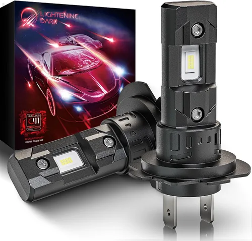 Miniatura 16 de Bombilla H4, bombillas antiniebla H4/9003 de 6500 K, blanco xenón extremadamente brillante, inalámbrica, sin ventilador, apta para Tacoma 1997-2015