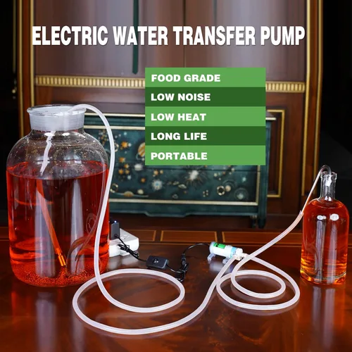 Miniatura 2 de Mini bomba eléctrica de transferencia de agua de grado alimenticio 100-240V para máquina de hielo, máquina de café y refrigeración por agua, bomba