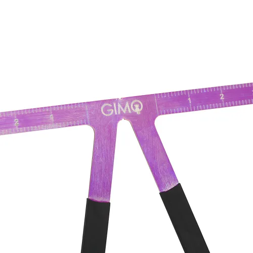 Miniatura 5 de Sonew Regla de cejas Maquillaje Pinza simétrica Posicionamiento de tres puntos Shaper Herramienta de medida reutilizable ()