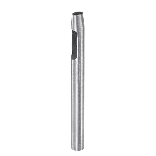 HARFINGTON Perforadora de agujero ovalada de 0.197x0.276 in de cuero hueco cortador troquelado para banda de reloj de correa de trabajo de artesanía