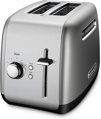 Miniatura 5 de KitchenAid Cafetera de 12 tazas + tostadora de 2 rebanadas, color plateado