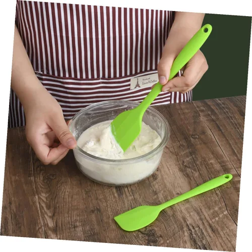 Miniatura 7 de Juego de utensilios de cocina de silicona, resistentes al calor, antiadherentes, con espátula, espátula, raspadores para hornear y cocinar